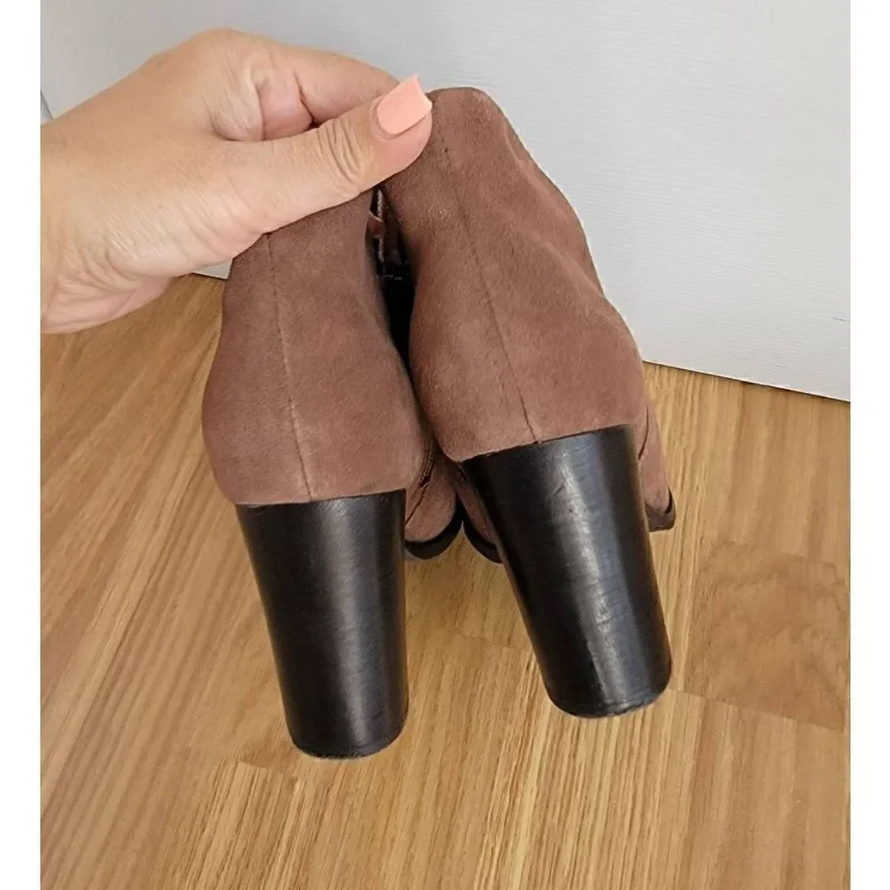 Seychelles Sueded Ankle Booties 8